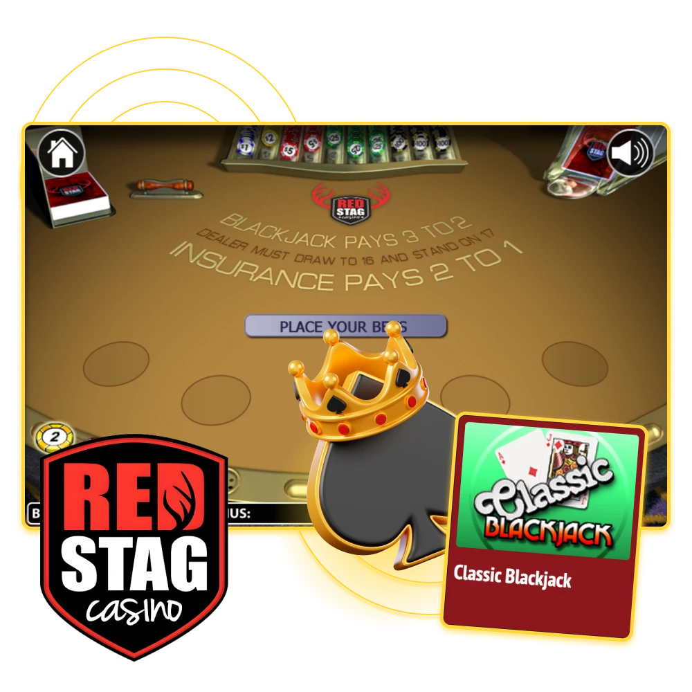 You can find Blackjack games at Red Stag online casino.