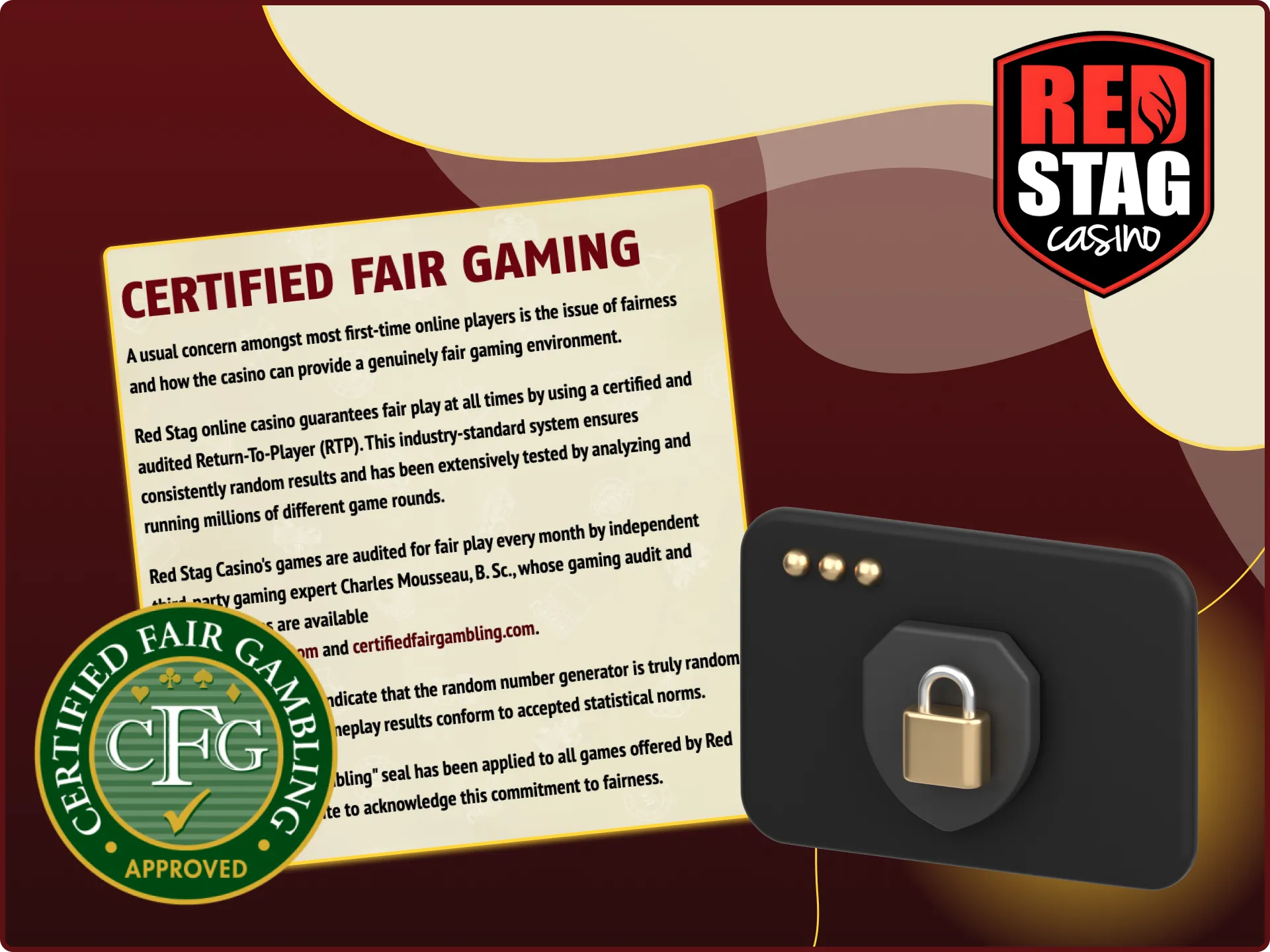 Red Stag online casino is legal and licensed.