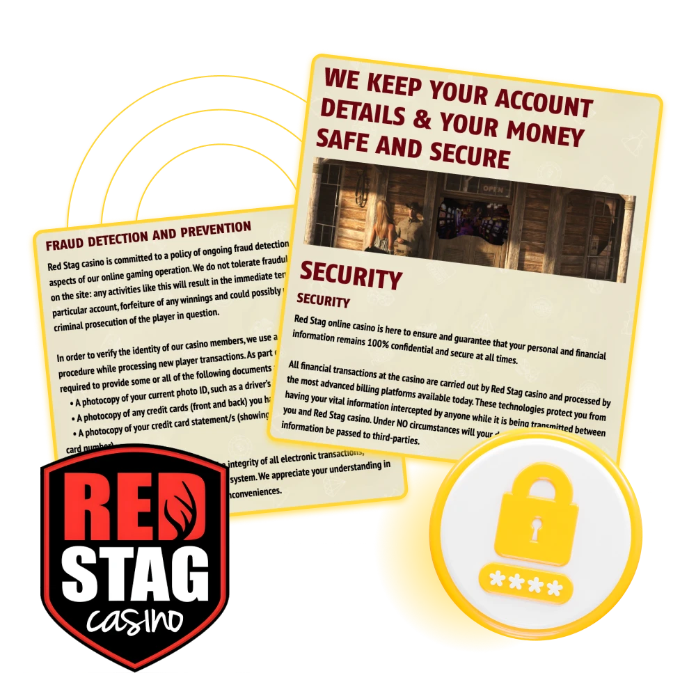 Red Stag online casino may require verification of your account for security.