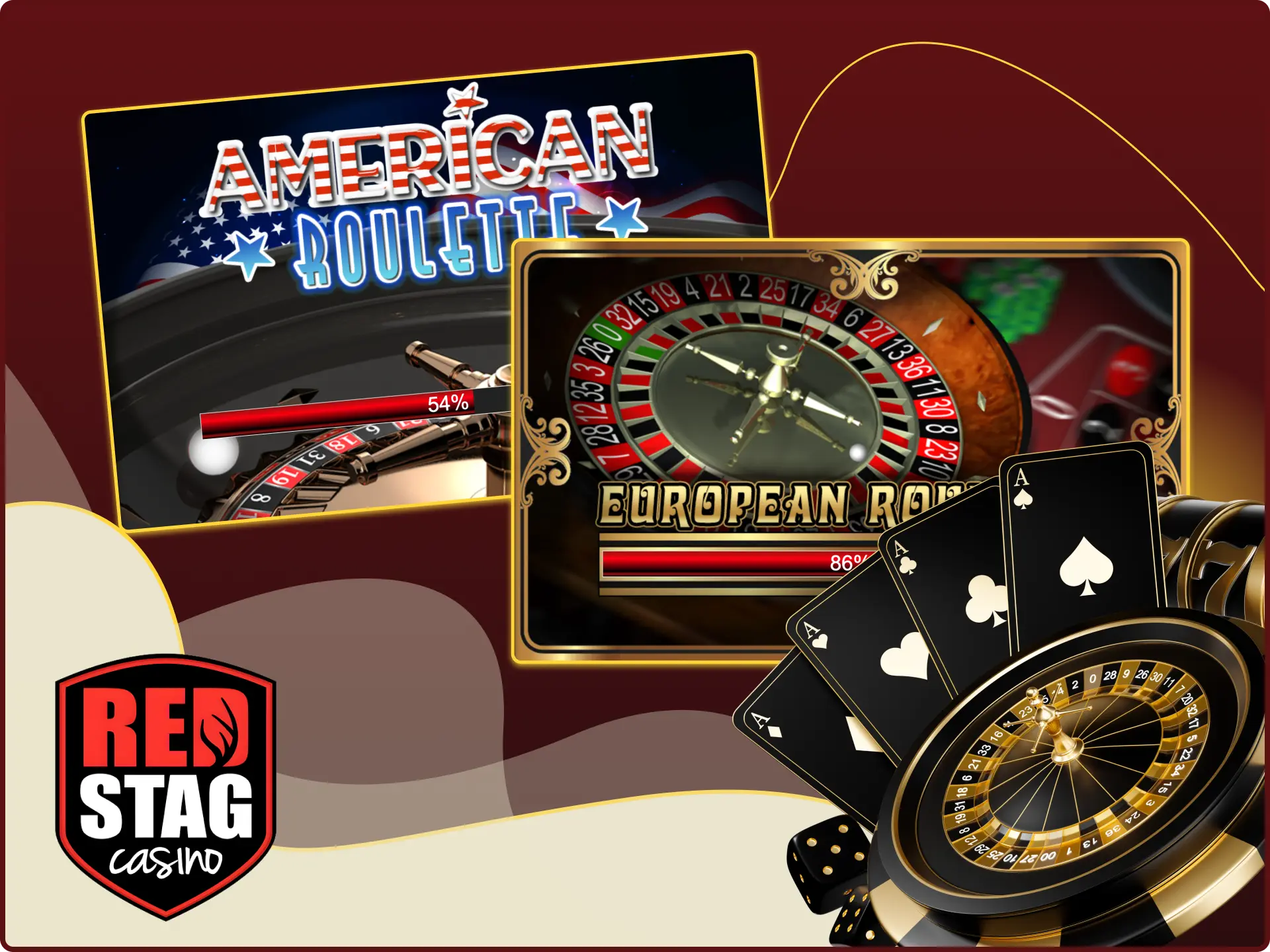At Red Stag online casino you will find a table games section.