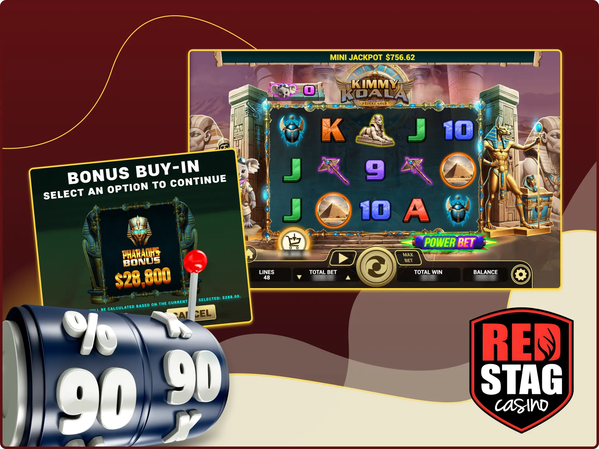 How to increase your winnings in video slot games at Red Stag online casino.